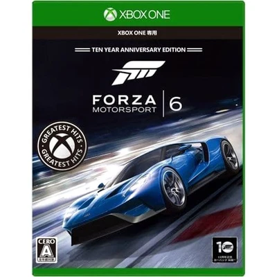 Forza Motorsport 6 Ten Year Anniversary Ed... Xbox One NTSC-J CIB Digital Manual - Image 1 of 4
