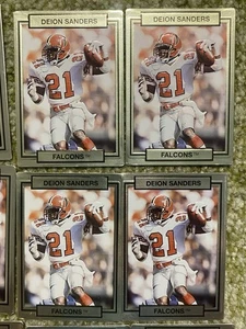 15x 1990 Action Packed Deion Sanders Lot - Cowboys Falcons 49ers - Picture 1 of 5