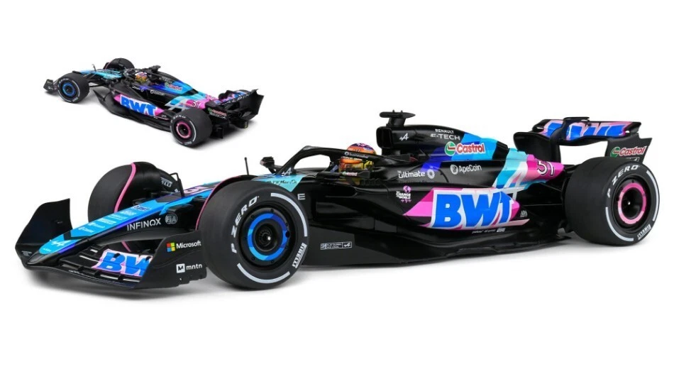 ALPINE F1 A524 TEAM BWT ALPINE N.31 MIAMI GP 2024 ESTEBAN OCON 1:18 - Immagine 1 di 1