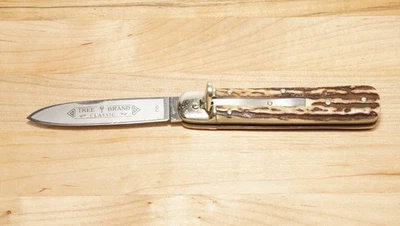 Boker Tree Brand Classic 715 Single Blade Lever Folding Pocket Knife, Germany - Image 1 of 4