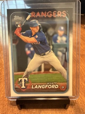 2024 Topps Update Series - Wyatt Langford #US151 (RC) - Image 1 of 2