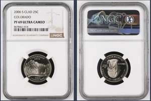 2006 S Clad Quarter Colorado NGC PF69 UCAM ULTRA CAMEO *FRESHLY GRADED* - Picture 1 of 1