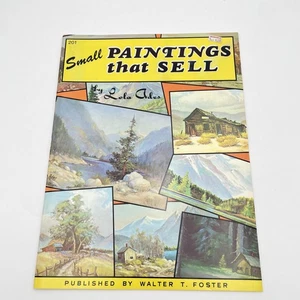 Vintage kleine Gemälde, die verkaufen Lola Ades Walter T Foster Art Guide 201 - Bild 1 von 9
