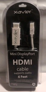 Xavier Mini Displayport To Hdmi Cable 6 ' Professional Cable - Picture 1 of 7