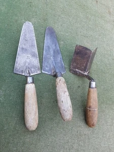 2 Vintage Tyzack Messgeräte + Außenecke Kelle Maurer Maurer Bauarbeiter Werkzeuge - Bild 1 von 24