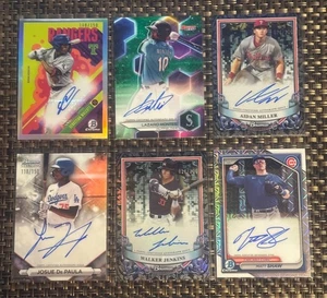 Lazaro Montes 2023 Bowman's Best 'Best of 23 Auto' Green /99 RC (6 RC AUTO LOT) - Picture 1 of 24