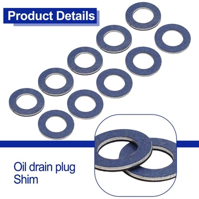 Car & Truck Engines Washer Gasket Rings Practical Accessories Car Auto 10 PCS - Image 1 of 4
