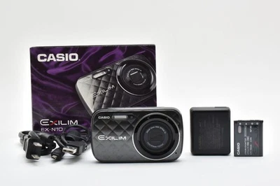 CASIO EXILIM EX-N10 Black Compact Digital Camera 16.1 MP w/Box from Japan - Image 1 of 4