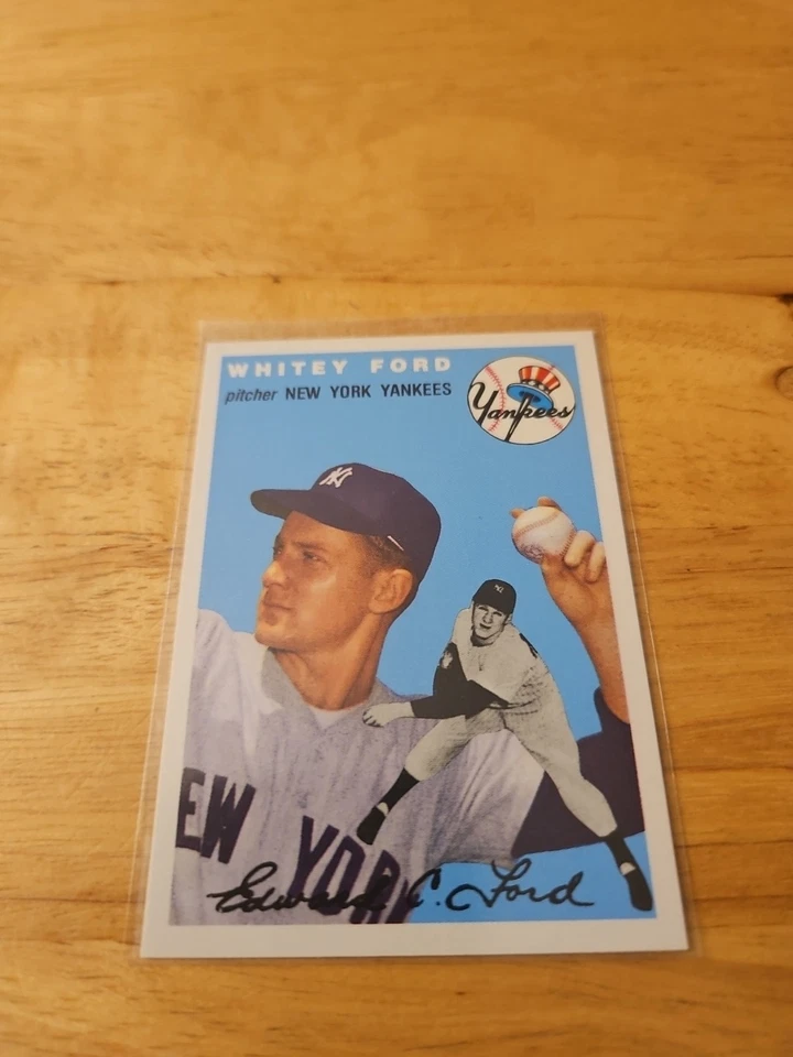 1994 Topps Archives The Ultimate 1954 Set - Whitey Ford #37 - Image 1 of 3