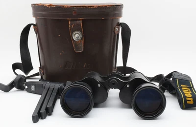 Nikon Binoculars 7x50 7.3° IF Binoculars w/Case Tripod From JAPAN #BF SALE - Image 1 of 4
