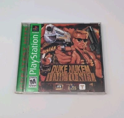 Duke Nukem: Time To Kill PlayStation PS1 CIB Complete Very Good OEM Case - Image 1 of 4