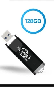 ThePhotoStick Omni 128GB For All Devices, PCs, Laptops, Cell Phones & Tablets - Photo 1/1