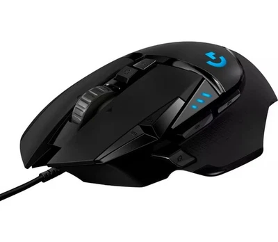 Logitech - G502 HERO Wired Optical Gaming Mouse with RGB Lighting - Wired - B... - Image 1 of 4