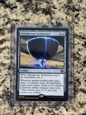 MTG Simulacrum Synthesizer 0006 Outlaws of Thunder Junction: The Big Score NM - Image 1 of 2