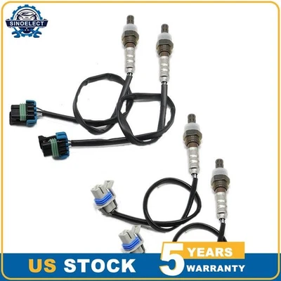 4X O2 Oxygen Sensor For Chevy Silverado GMC Yukon Sierra 1500 2500 HD 3500 6.0L - Изображение 1 из 4