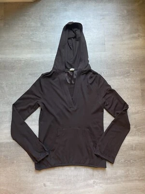 Sudadera con capucha manga larga cuello en V JCrew para mujer talla S Foto 1 de 4