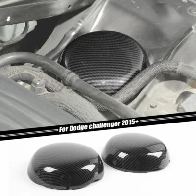 Engine Compartment Suspension Cover Trim for Dodge Challenger Charger 09+ Carbon Foto 1 de 4