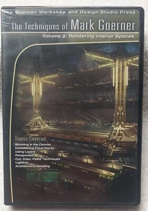 The Techniques of Mark Goerner Volume 2: Rendering Interior Spaces Education DVD - Picture 1 of 3