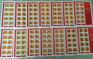 2008 AUSTRALIA OLYMPIC GAMES GOLD MEDALLISTS SET OF 14 SHEETLETS MNH FV $70 - Bild 1 von 3