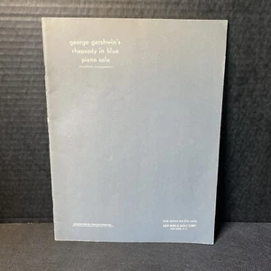 George Gershwin's Rhapsody in Blue Piano Solo Sheet Music Warner Bros. Music - Picture 1 of 6