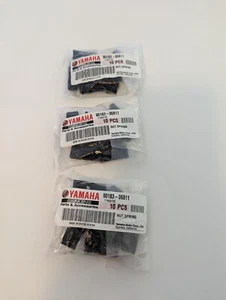 10 OEM YAMAHA GOLF CART BODY SPRING NUTS 90183-06811 G11 G14 G16 G19 G20 G21 G22 - Bild 1 von 1