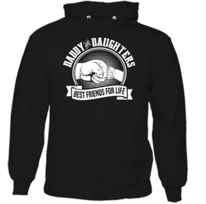 Daddy and Daughters Best Friends For Life Mens Funny Fathers Day Hoodie Gift - Picture 1 of 18