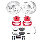 Power Stop 318I Front Z36 Truck + Tow Brake Kit W/Calipers For 91-92 Bmw