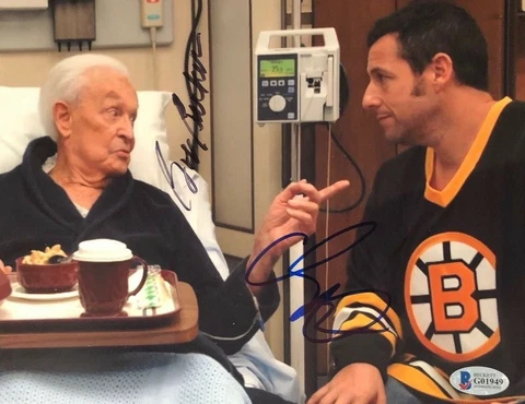 Adam Sandler Bob Barker signed autographed 8x10 photo Happy Gilmore BECKETT BAS Cover