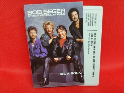 Bob Seger - Like A Rock (1986)  Cassette RARE  (VG+) - Image 1 of 2