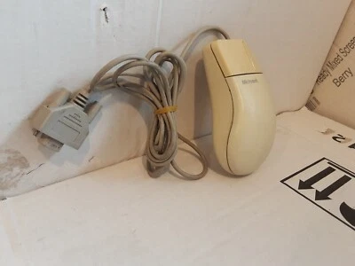 VINTAGE MICROSOFT SERIAL MOUSE PORT COMPATIBLE MOUSE 2.0, P/N:A68525 - Image 1 of 4