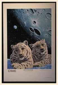 Schim Schimmel "LAIR OF THE SNOW LEOPARD", 24x36 (Children of the Earth) NEW - Picture 1 of 1