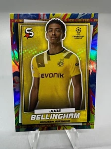 Jude Bellingham 2022-23 Topps UEFA Superstars #107  Fire & Ice Limited - Picture 1 of 2