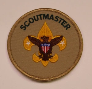Scoutmaster Patch, hellbraune Version, neuwertig - Bild 1 von 1
