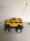 HUMMER Toy Car - Yellow - NO REMOTE CONTROL..  USE AS MODEL DISPLAY OR FOR PARTS