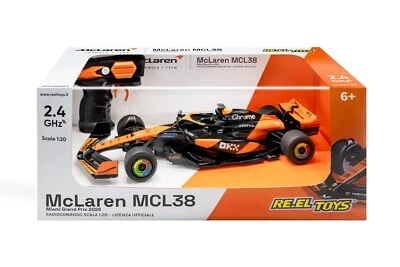 Mc Laren MCL38 Miami grand Prix 2024 radiocomando scala 1:20 Re.el Toys - Immagine 1 di 2