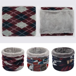 Thermal Fleece Snood Neck Warmer Scarf Warm Winter Ski For Men Women Gifts - Picture 1 of 16