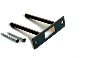 Home Security Door Reinforcement | Two Post Strike Plate | Secure Door Defense - Picture 1 of 12