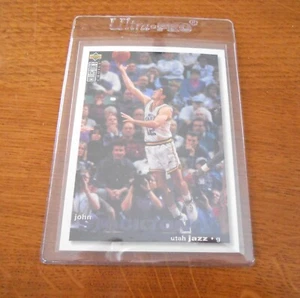 Tarjeta deportiva de la NBA 1995 Upper Deck Collector's Choice John Stockton #156 - Imagen 1 de 3
