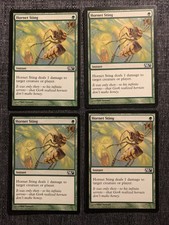 4x Hornet Sting | M11 Magic 2011 | MTG Magic The Gathering