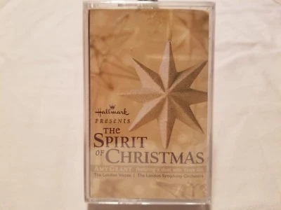 2001 Hallmark Cassette Tape The Spirit of Christmas Amy Grant, Vince Gill New - Image 1 of 2