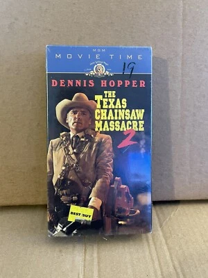 *NEW SEALED* The Texas Chainsaw Massacre 2 - VHS -1998 Movie Time HORROR VINTAGE - Image 1 of 4