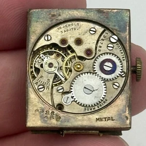 20.9mm Running Cyma Ref 836 J W Benson Manual Wind Swiss Watch Movement PARTS - Picture 1 of 16