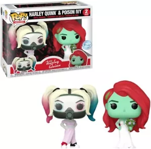 Funko POP! Modellino matrimonio Harley Quinn e Poison Ivy confezione da 2, Harley Quinn - Foto 1 di 3