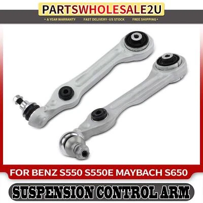 Brazo de control delantero inferior trasero 2 piezas para Mercedes-Benz S450 S65 AMG 2018-2019 Foto 1 de 4