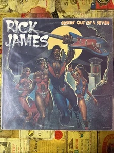 RICK JAMES Bustin' Out Of L Seven 1979 Gordy German Vinyl LP Album Record - Picture 1 of 11