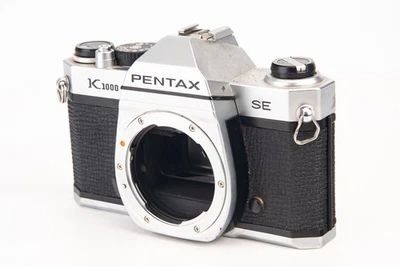 Cuerpo de cámara fotográfica Asahi Pentax K1000 35 mm SLR de colección montaje K FUNCIONA V22 Foto 1 de 4