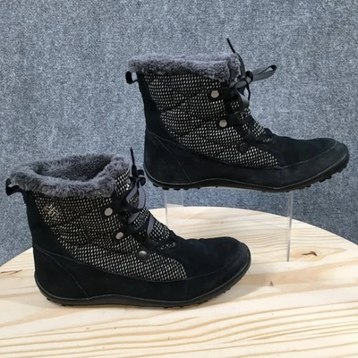 Columbia Botas Mujer 9.5 Minx Shorty Omni Heat Invierno Nieve BL1629-010 Negro Foto 1 de 4
