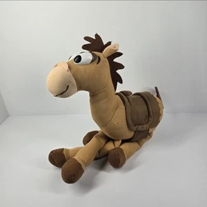 Disney Pixar Think Way Toy Story 2 Bullseye Plush 14" Stuffed Horse Pony Toys - Picture 1 of 6