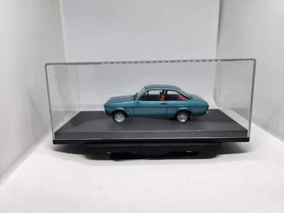 Modelo Ford Escort MKII escala 1/43 caja blanca azul WBX0001 Foto 1 de 4