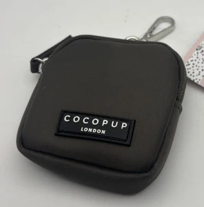 Coco Pup London Small Pouch Dog Treat Bag Dark Grey NWT - Picture 1 of 4